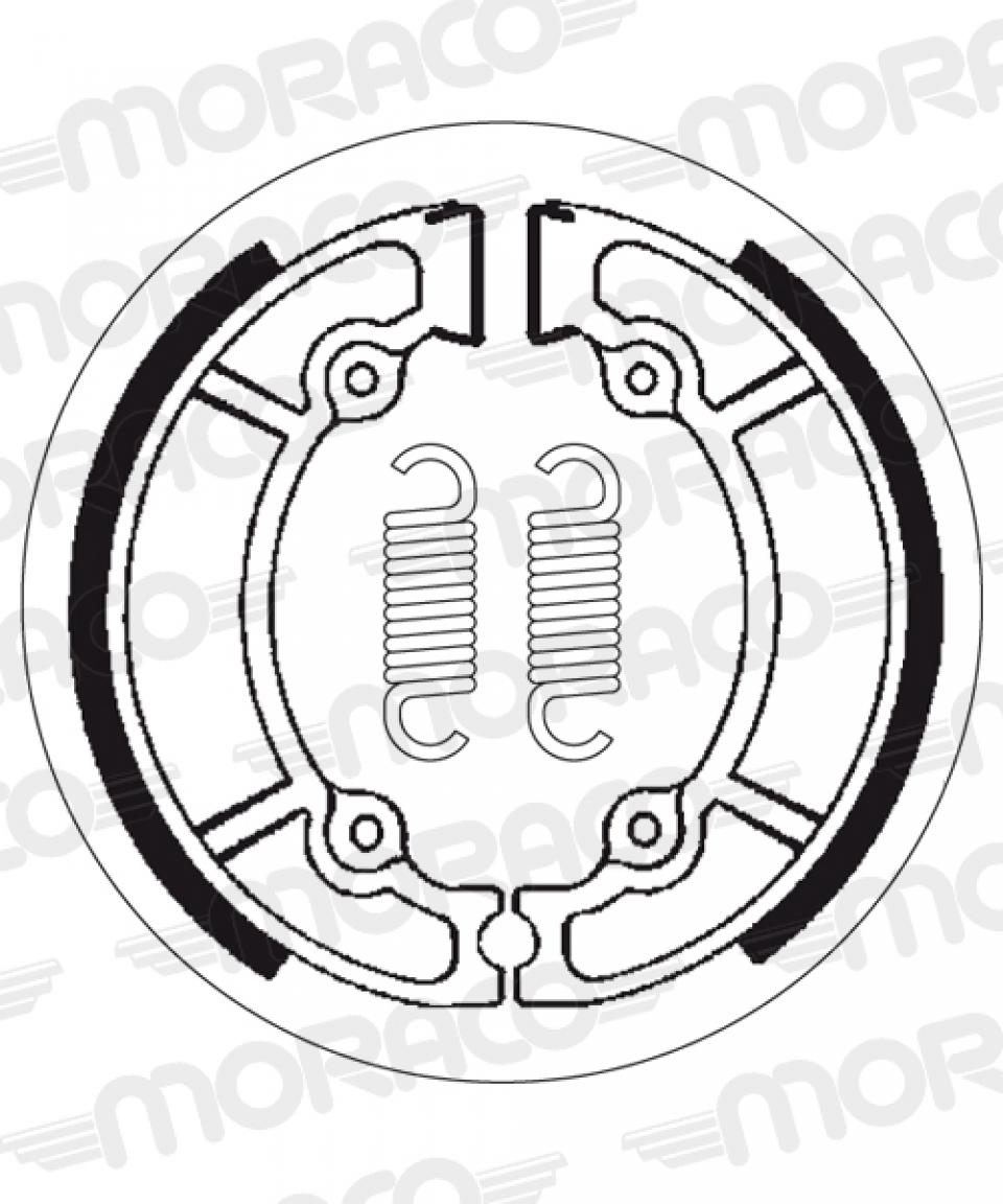 Mâchoire de frein SBS pour Auto 2102 Neuf