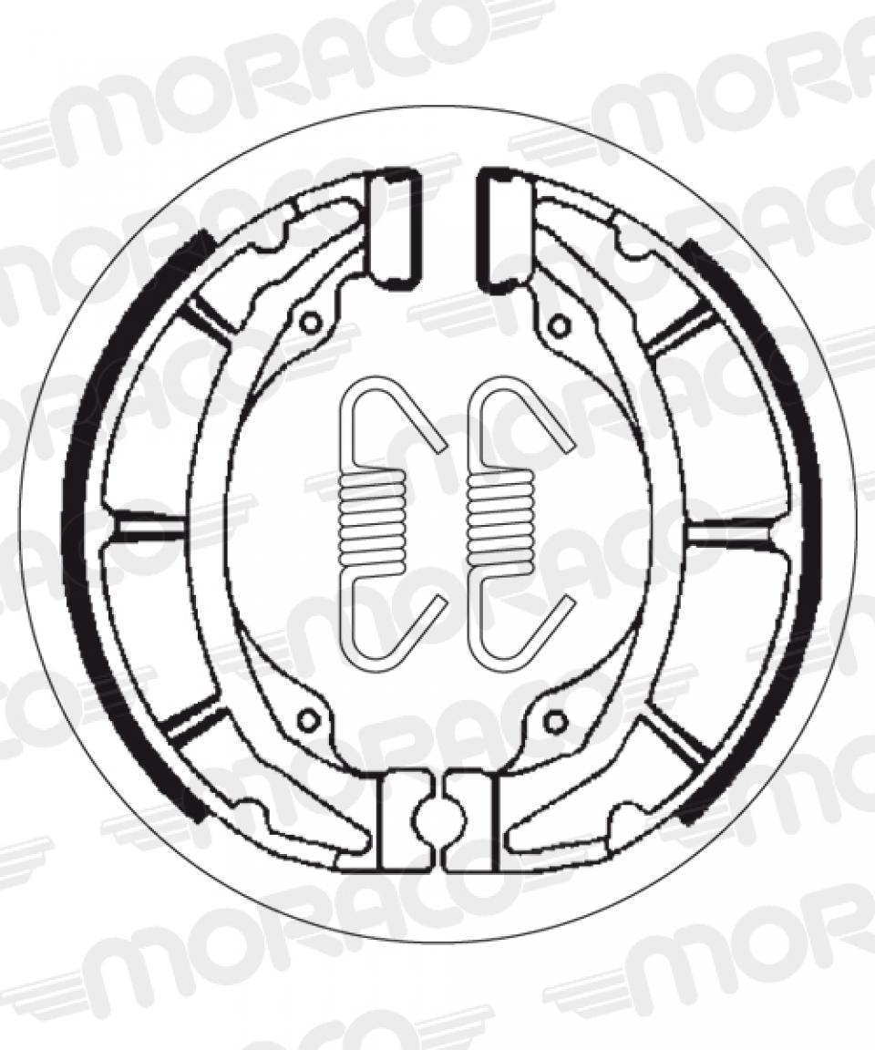 Mâchoire de frein SBS pour Auto 2103 Neuf