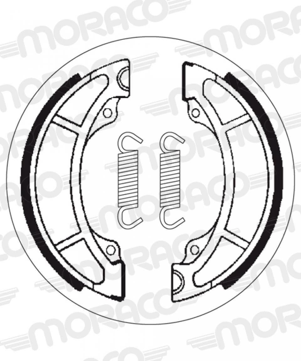 Mâchoire de frein SBS pour Auto 2108 Neuf
