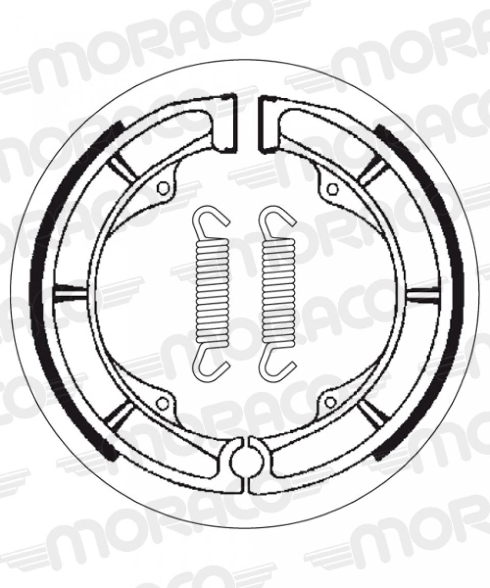 Mâchoire de frein SBS pour Auto 2111 Neuf