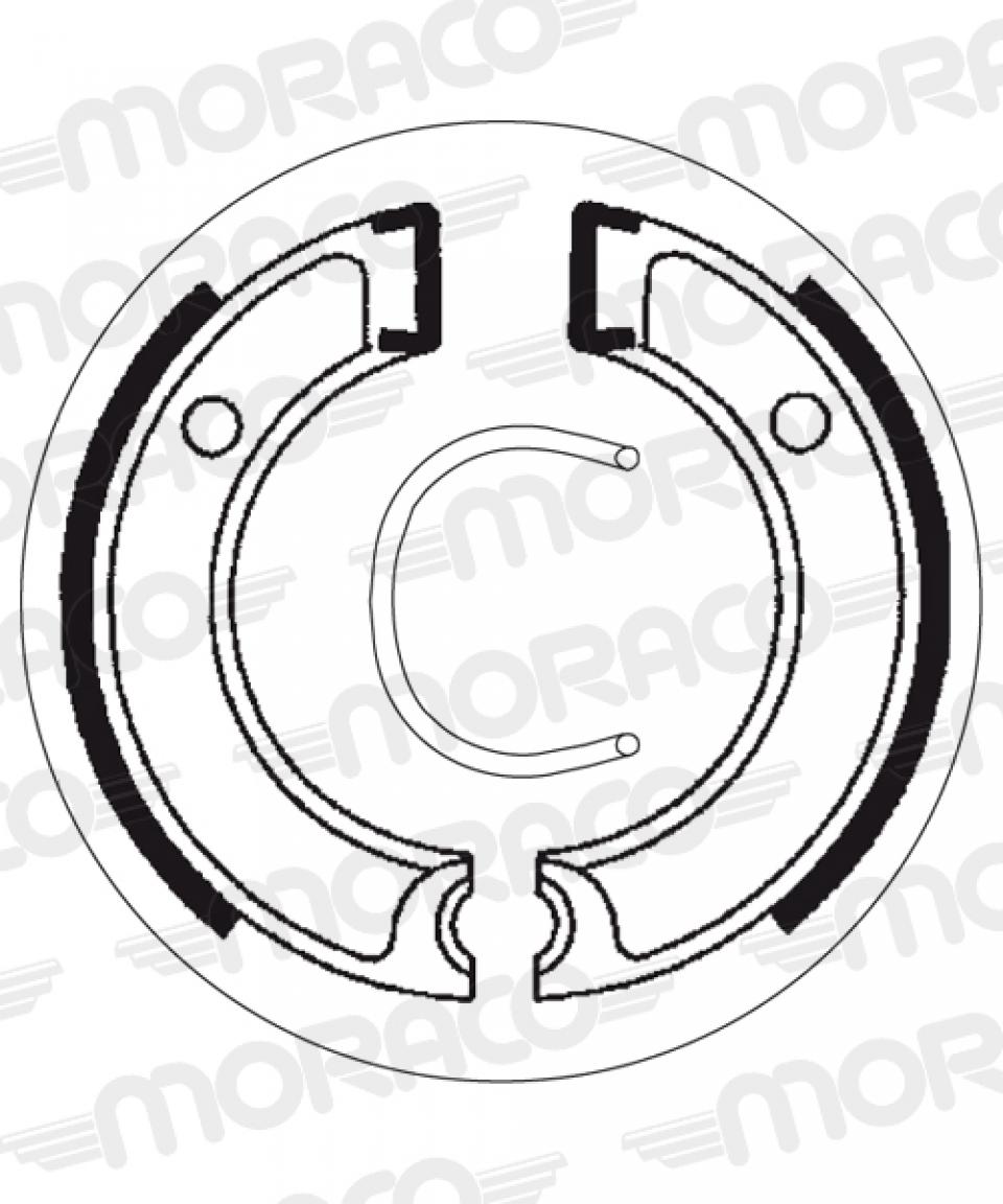Mâchoire de frein SBS pour Auto 2112 Neuf