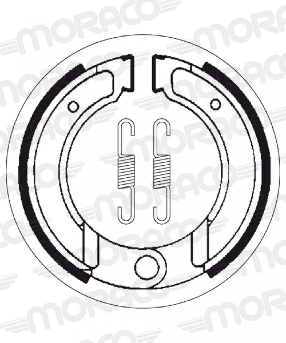 Mâchoire de frein SBS pour Auto 2120 Neuf