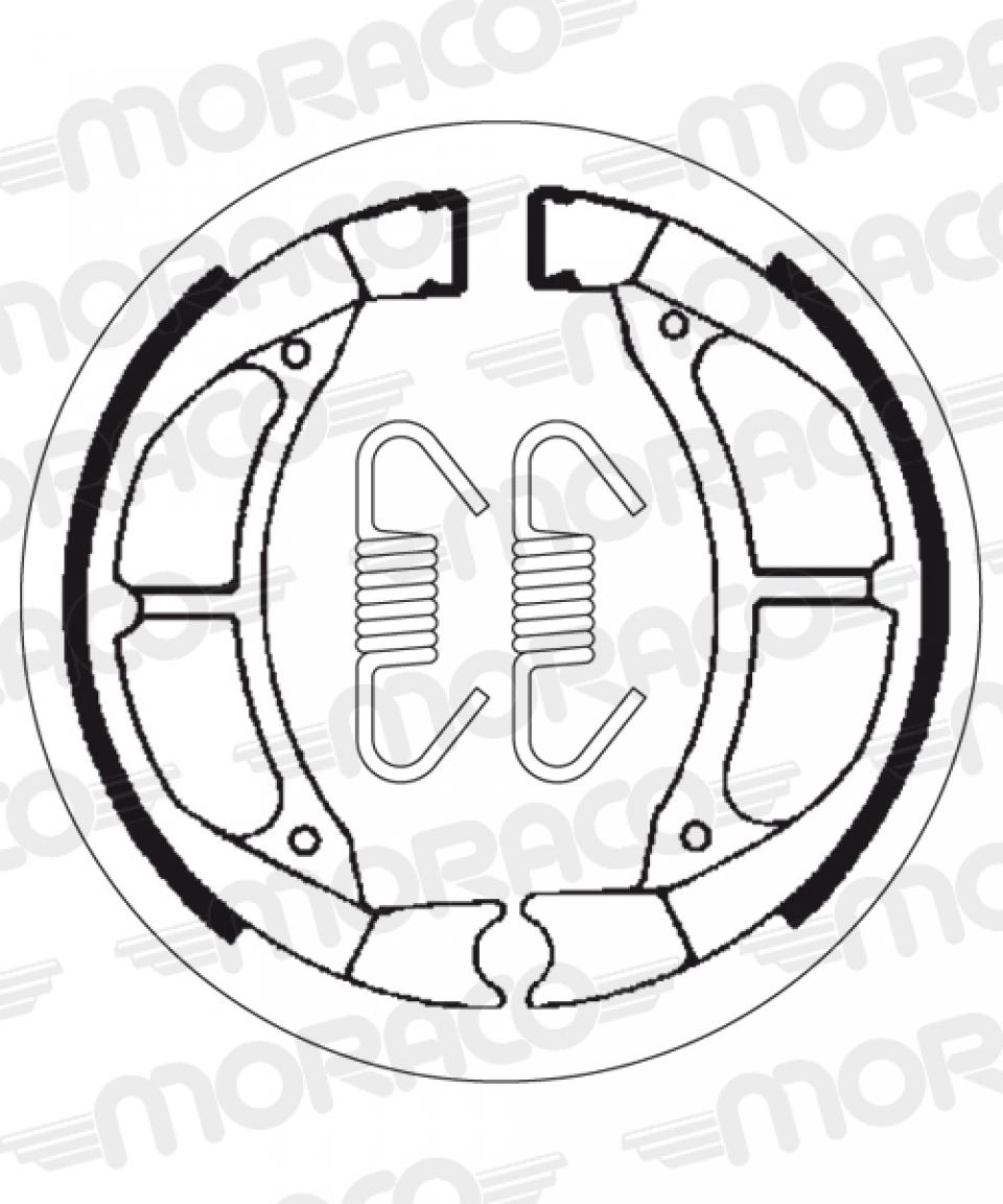 Mâchoire de frein SBS pour Auto 2182 Neuf
