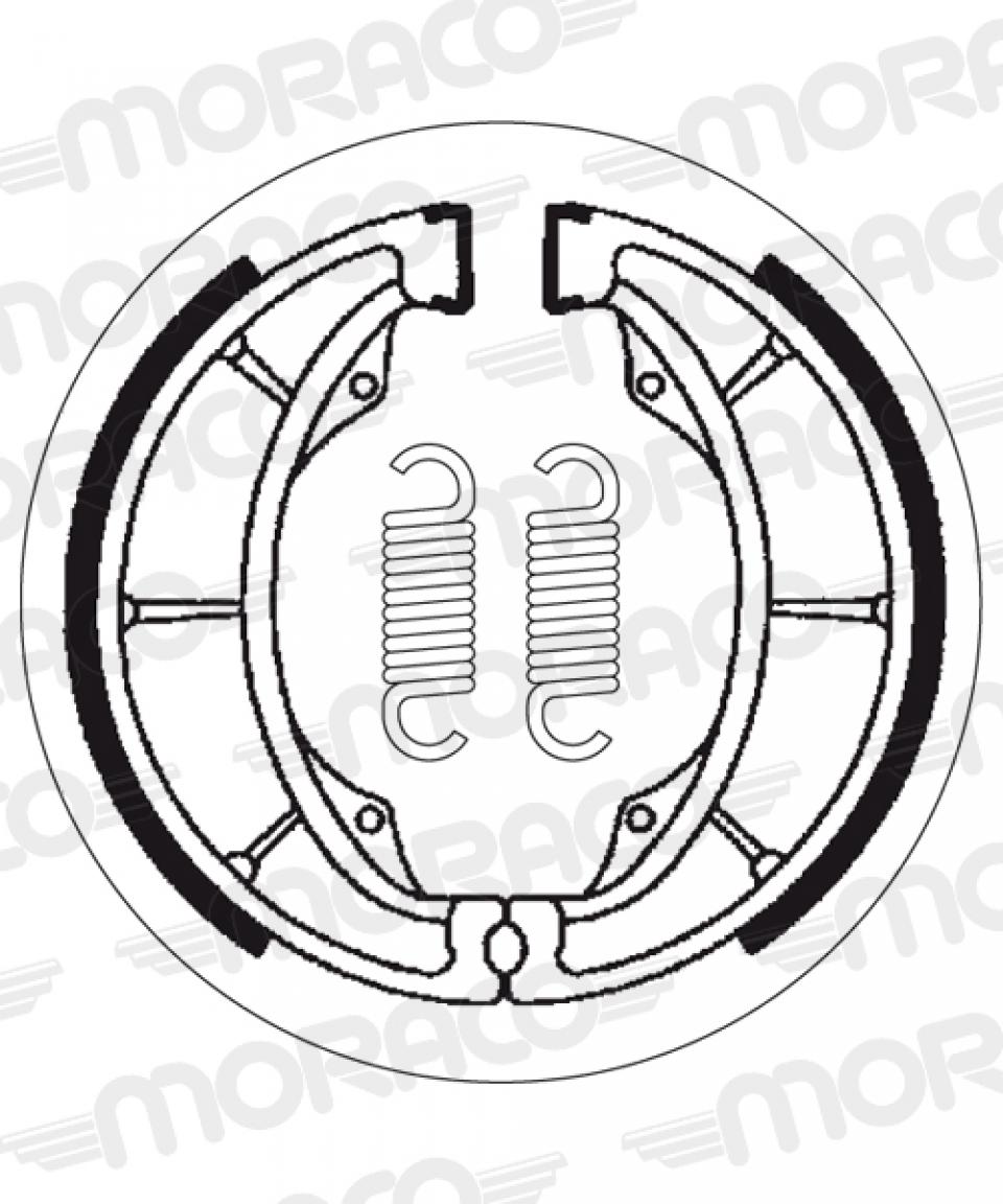 Mâchoire de frein SBS pour Auto 2183 Neuf