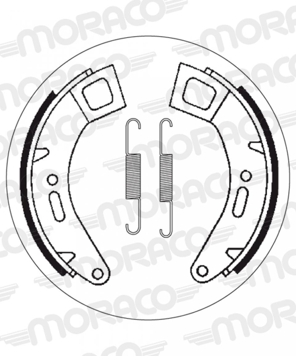 Mâchoire de frein SBS pour Auto 2184 Neuf