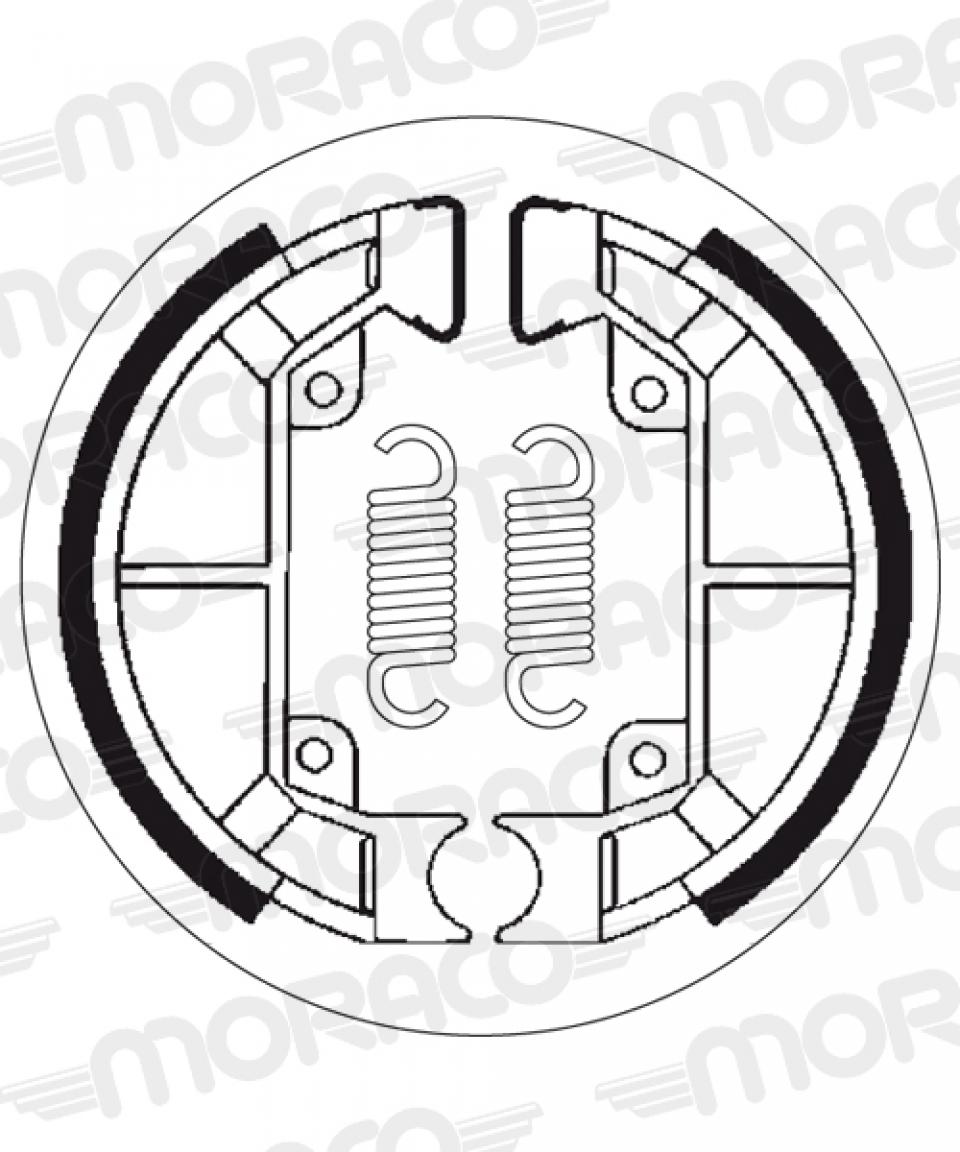 Mâchoire de frein SBS pour Auto 2187 Neuf