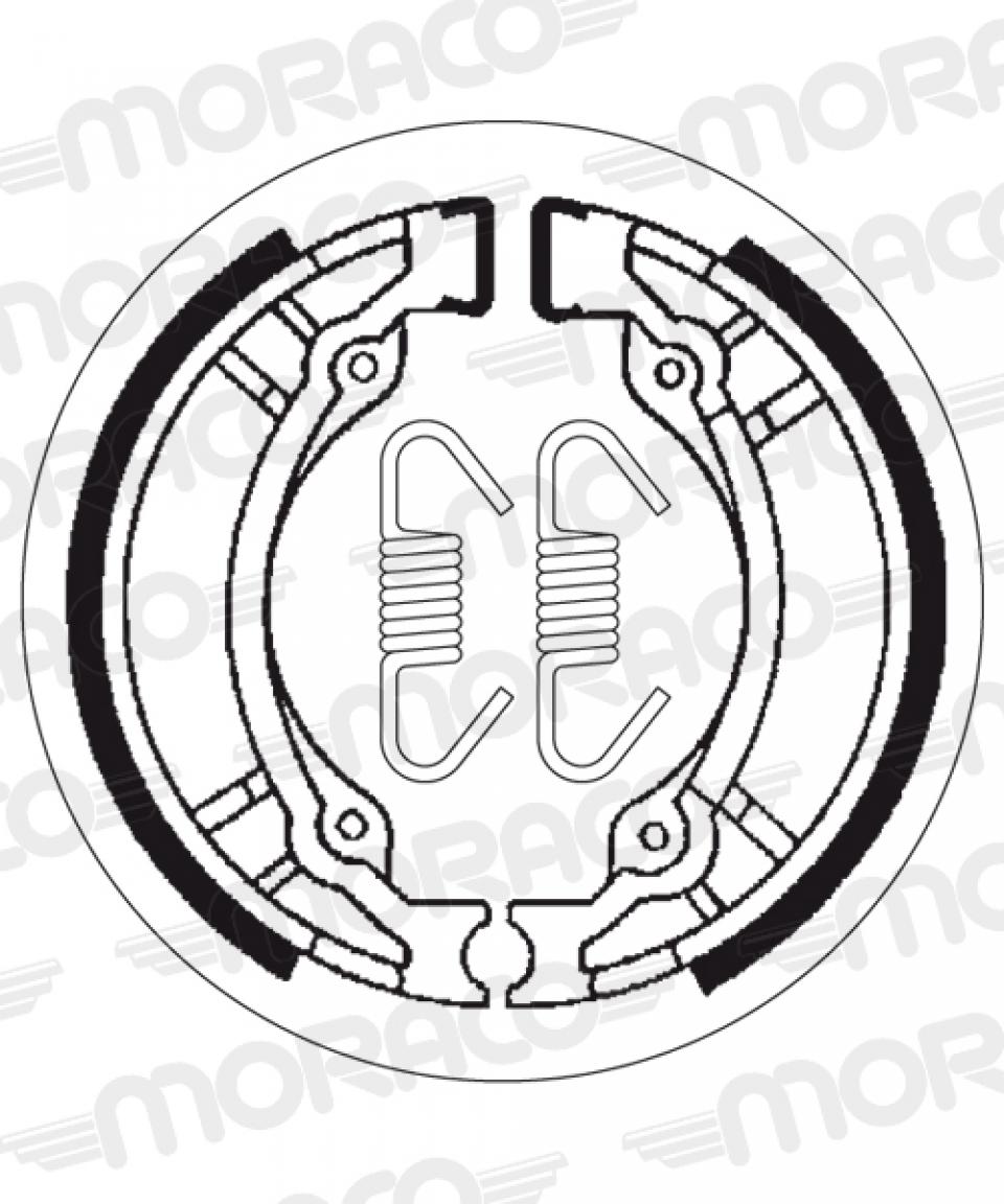Mâchoire de frein SBS pour Auto 2188 Neuf