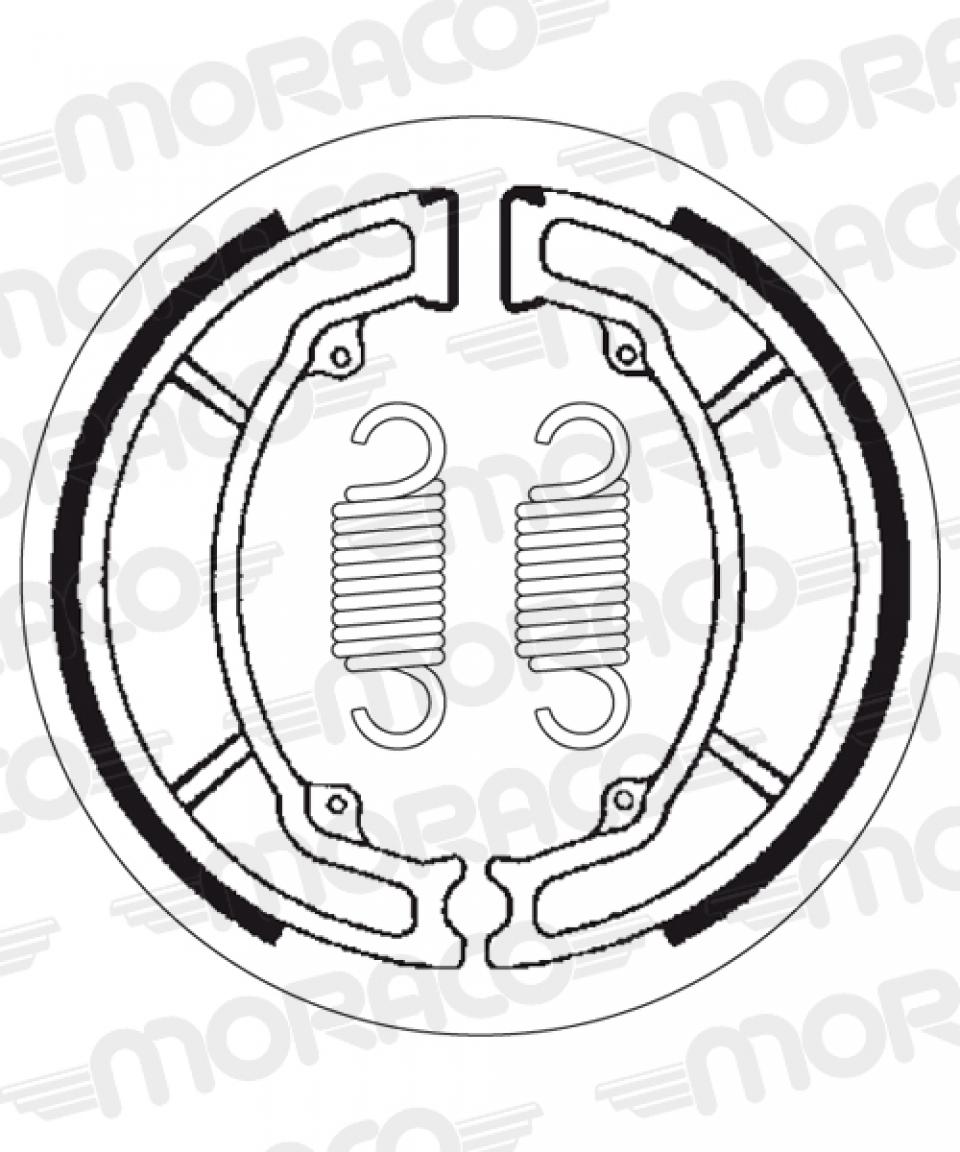 Mâchoire de frein SBS pour Auto 2189 Neuf