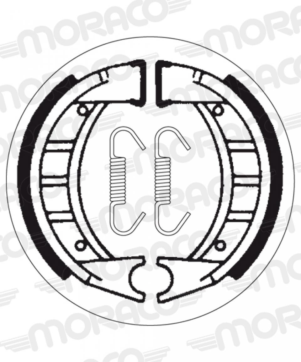Mâchoire de frein SBS pour Auto 2191 Neuf
