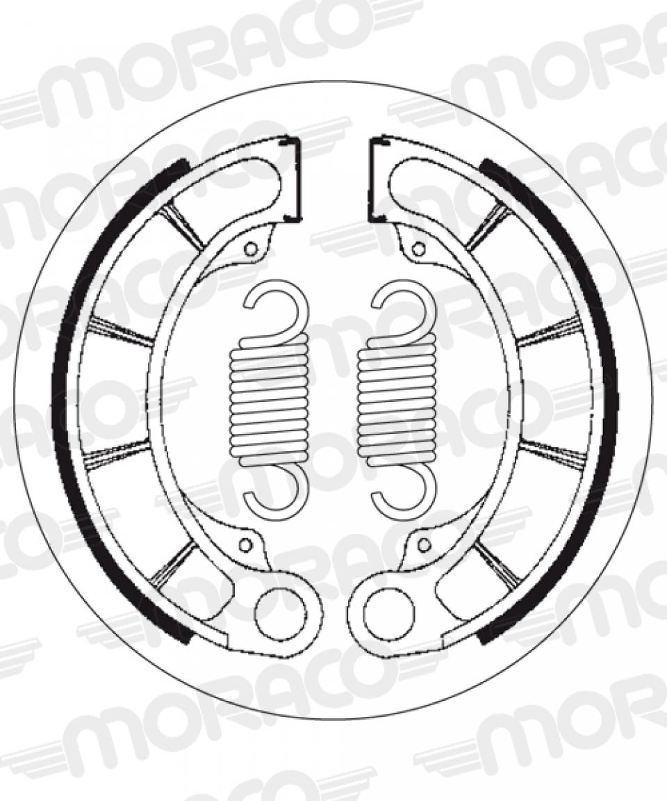 Mâchoire de frein SBS pour Auto 2198 Neuf