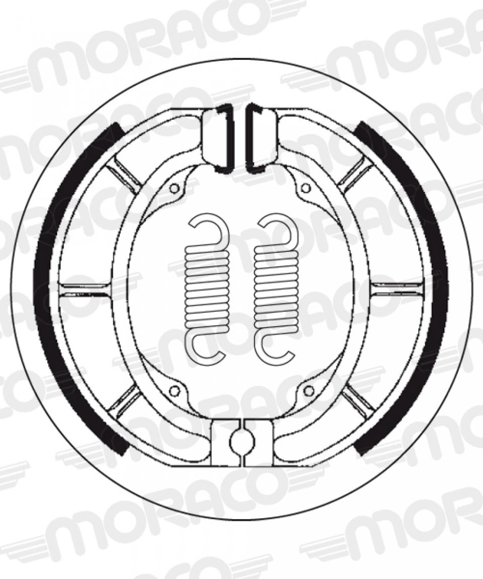 Mâchoire de frein SBS pour Auto 2201 Neuf
