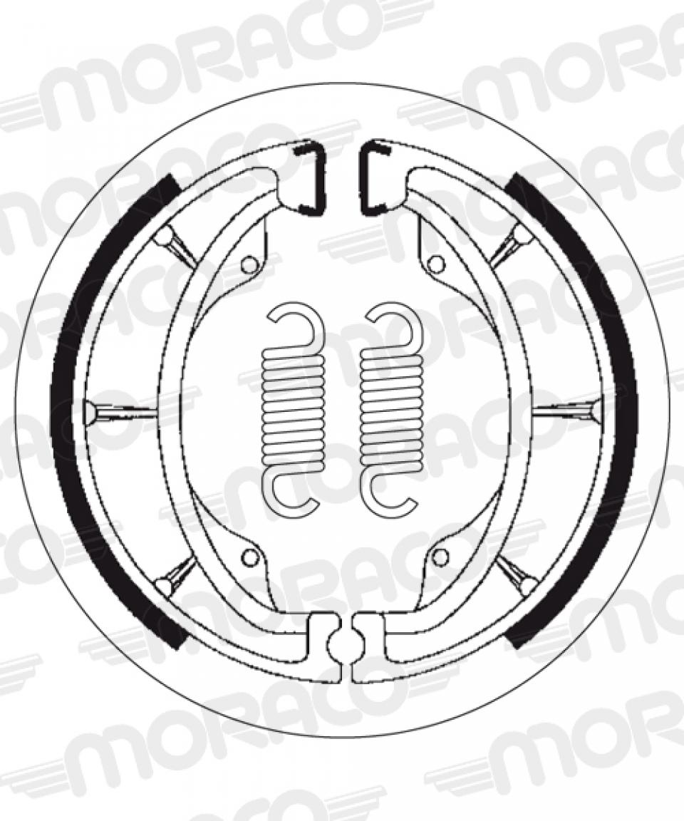 Mâchoire de frein SBS pour Auto 2202 Neuf