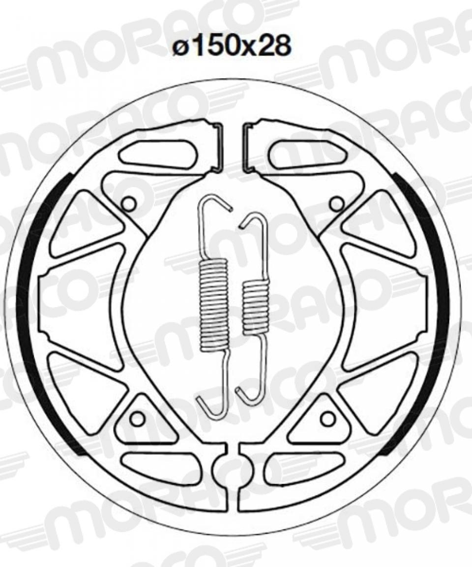 Mâchoire de frein SBS pour Auto 2209 Neuf