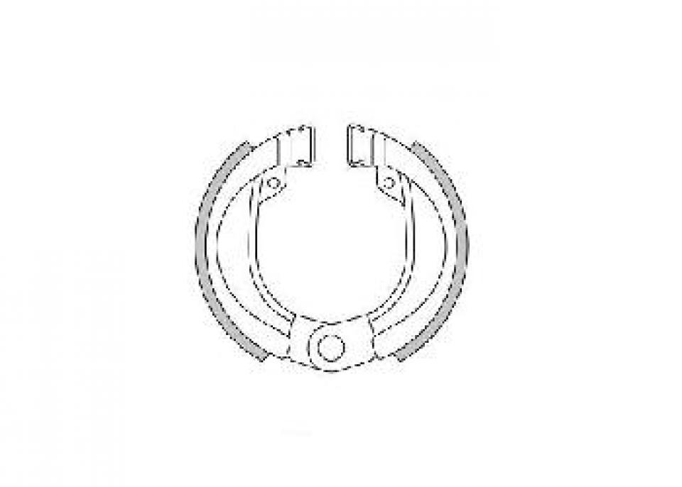 Mâchoire de frein Sifam pour mobylette Peugeot 50 103 FOX Ø104X22mm Neuf