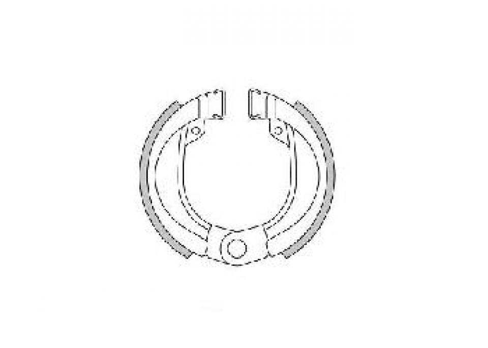 Mâchoire de frein Sifam pour mobylette Peugeot 50 103 FOX Ø104X22mm Neuf