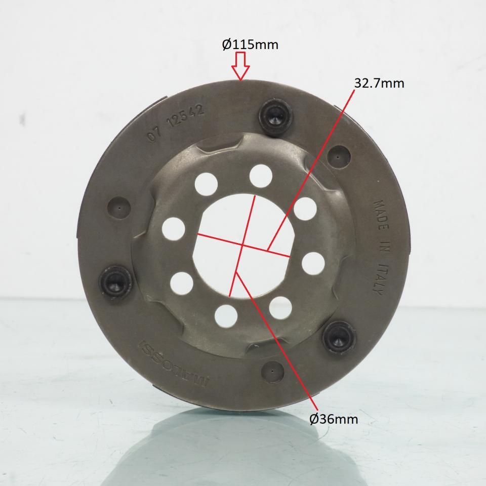 Plateau d embrayage Malossi pour Scooter MBK 125 Xn Doodo 2000 à 2005 5212544 Neuf