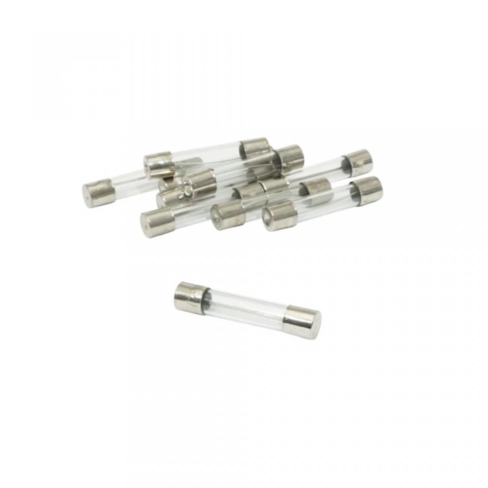 Fusible verre type cartouche 25A 6.3x30mm Générique par 10 pour auto moto Neuf