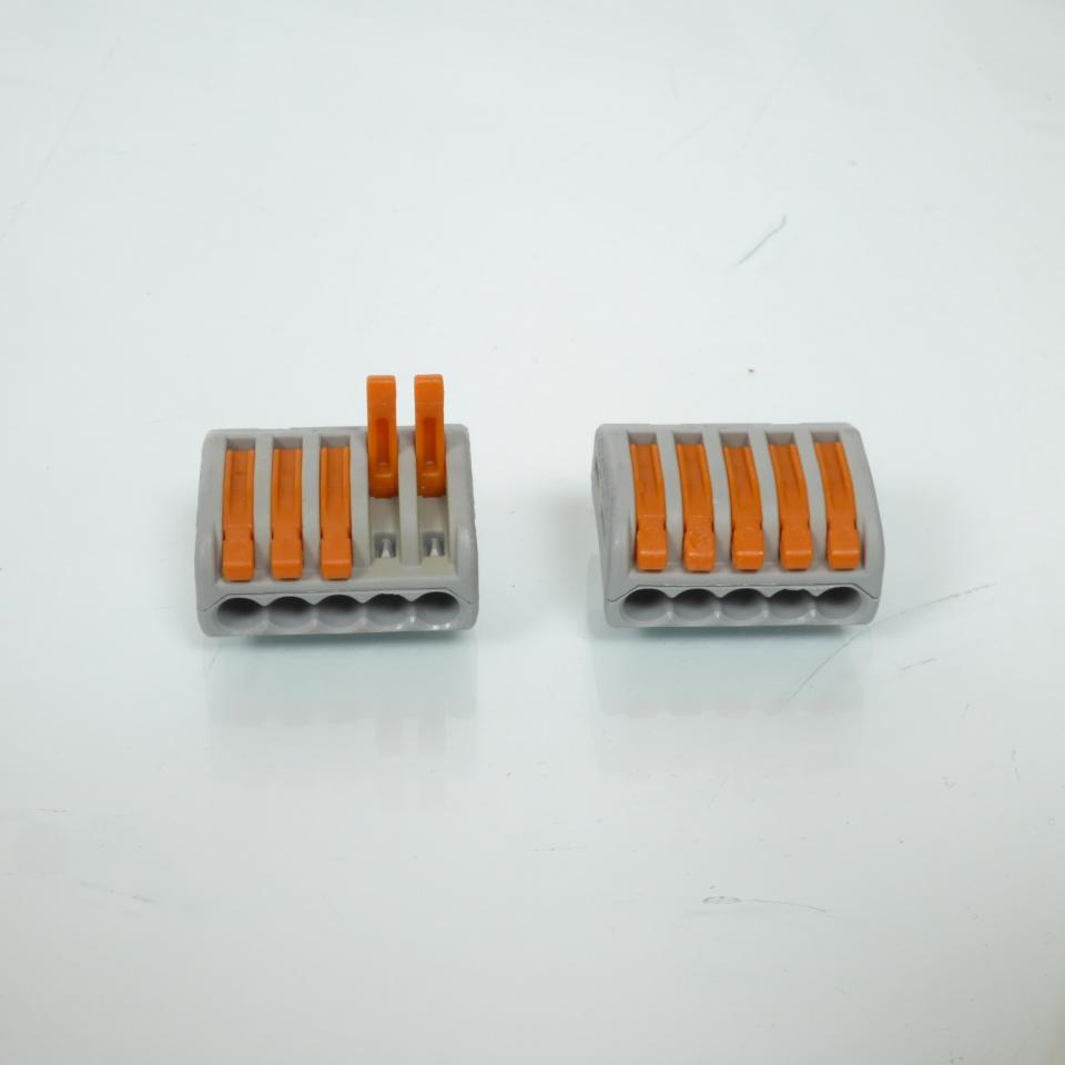 Connecteur à levier Wago 5 voie bornier de connexion éléctrique de 0,08 à 2,5mm²