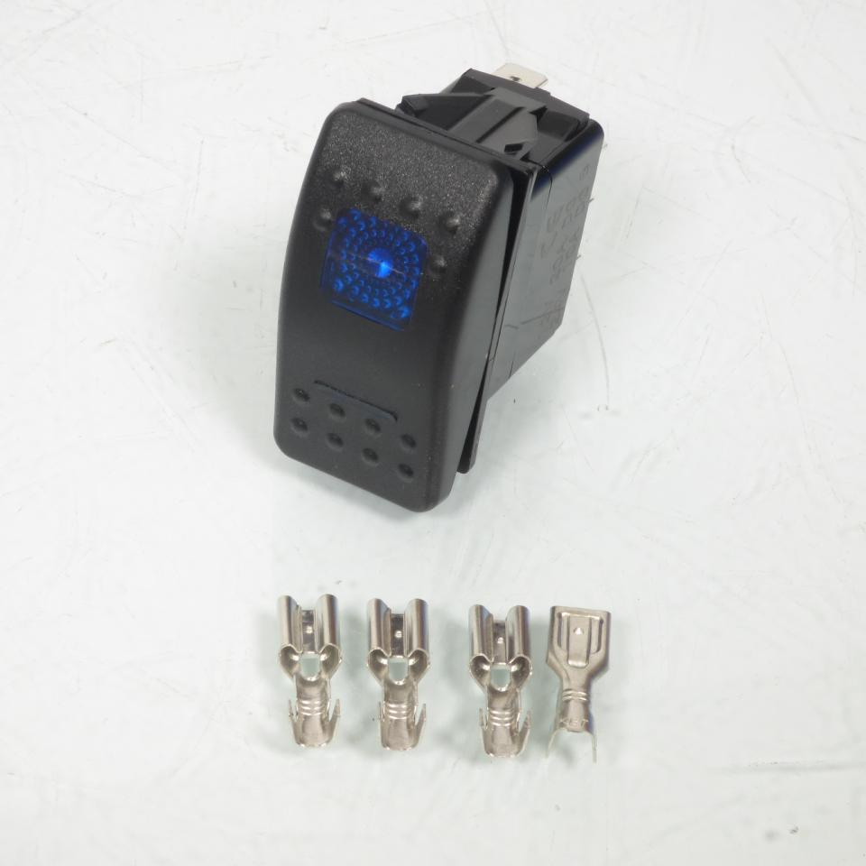 Interrupteur 3 positions 4 broches avec témoin lumineux Sifam pour auto Neuf