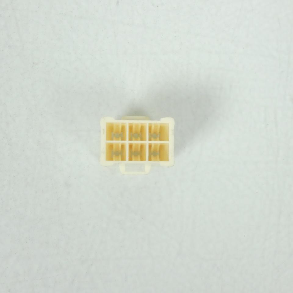 Connecteur électrique 6 bornes origine pour moto Peugeot 50 Tlx 897067 Neuf