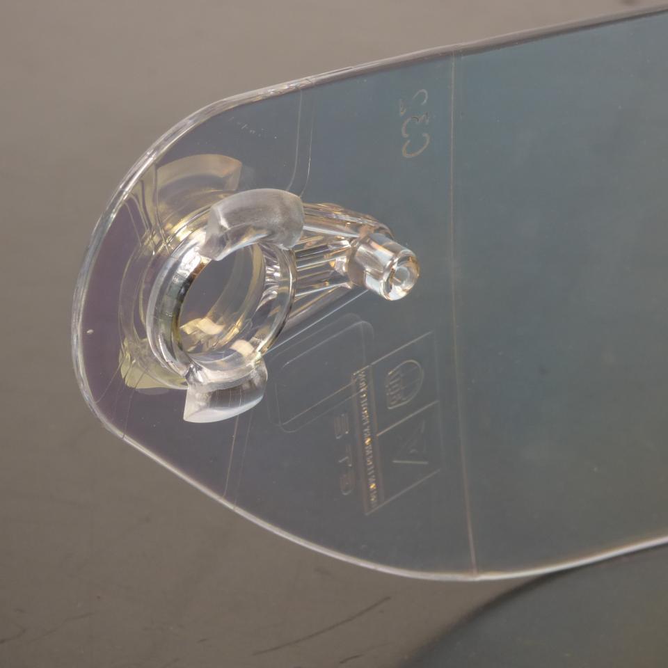 Visière de casque AVG de coloris transparent/arc en ciel pour Deux roues KV12B2A2 003 006 Neuf