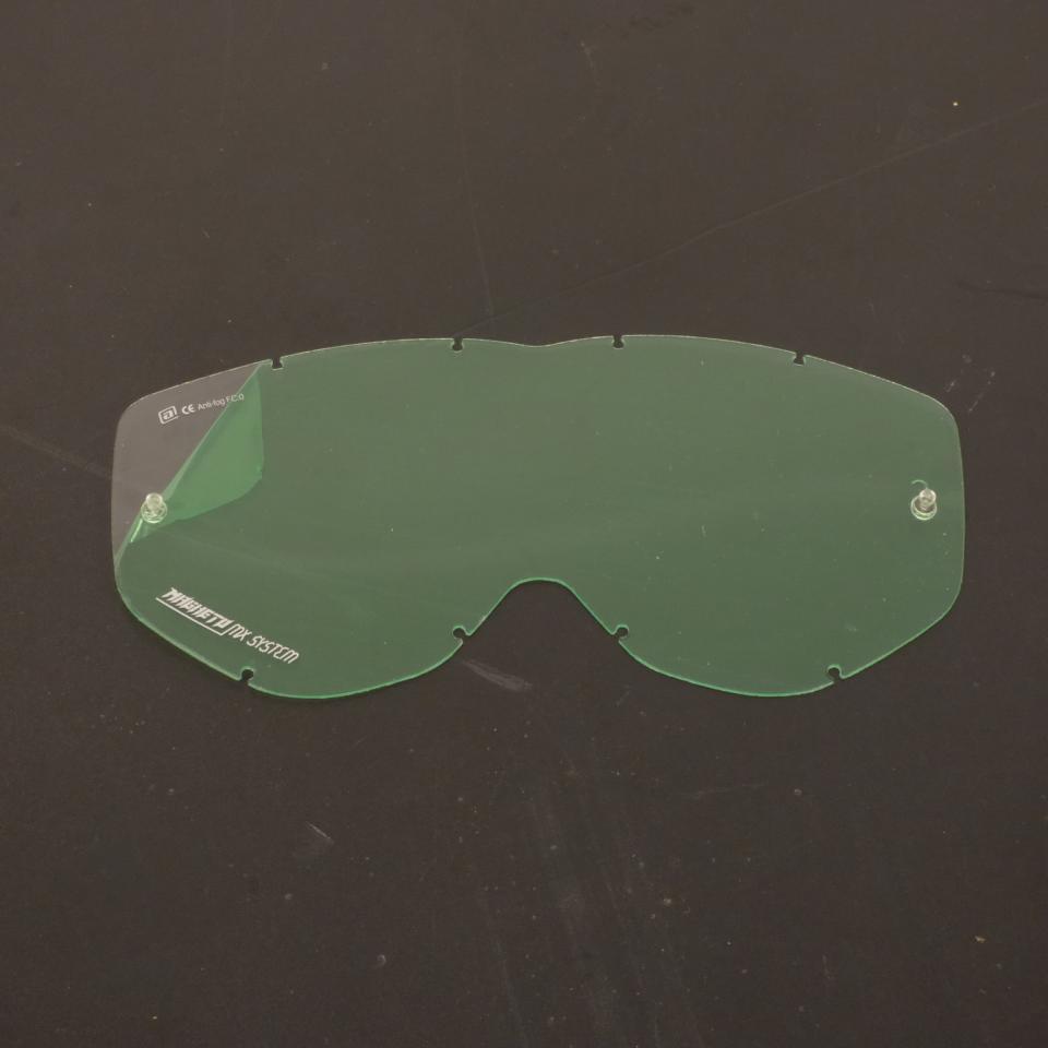 Écran simple transparent pour masque lunette cross Spy Magneto moto TT quad Neuf