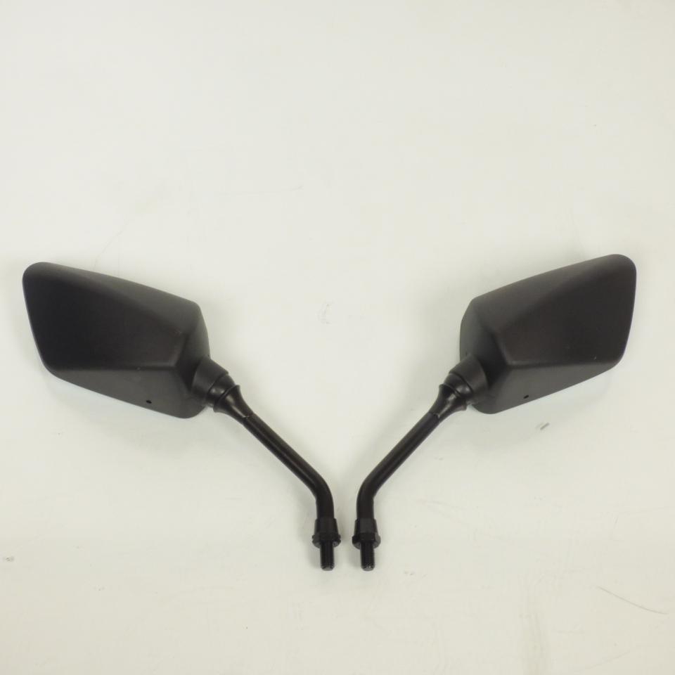 Paire de rétroviseur noir pour moto Roadster M10x1.25 gauche std droit inversé