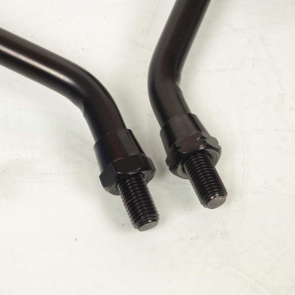 Paire de rétroviseur noir pour moto Roadster M10x1.25 gauche std droit inversé