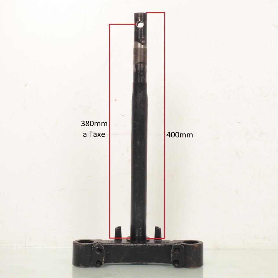 Té de fourche Ø30mm pour scooter Chinois 50 TB00-090100000 entre axe 182mm