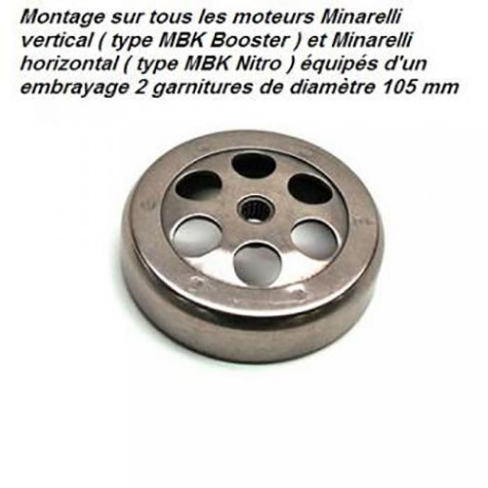 Cloche d embrayage One pour Scooter MBK 50 Nitro Neuf