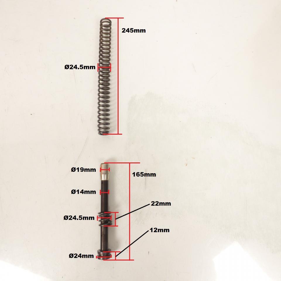 Ressort de fourche origine pour Scooter Aprilia 50 Sr Di-Tech Injection 2001 à 2003 ZD4RLB Occasion