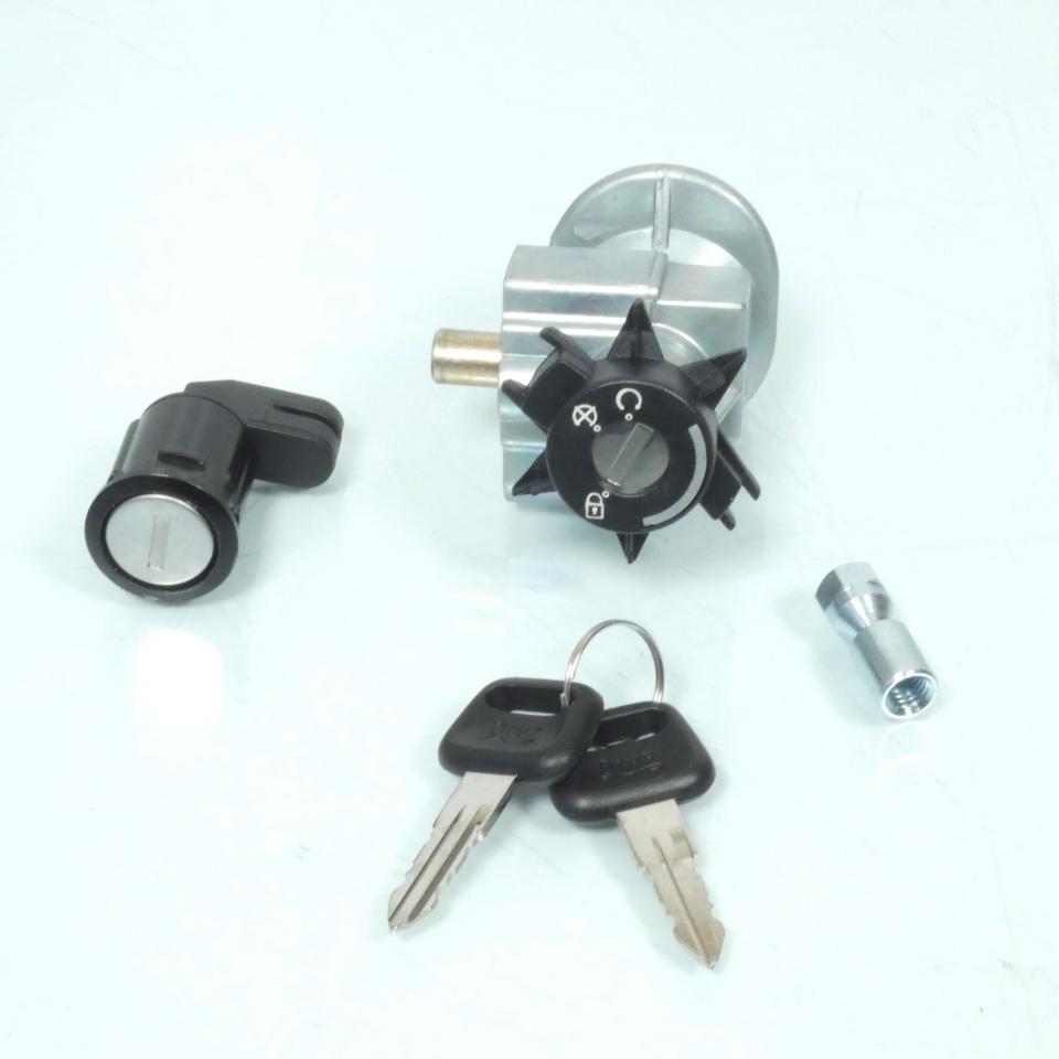 Kit serrure Kyoto pour scooter Peugeot 50 Vivacity - Ajp 1999 à 2007 Neuf