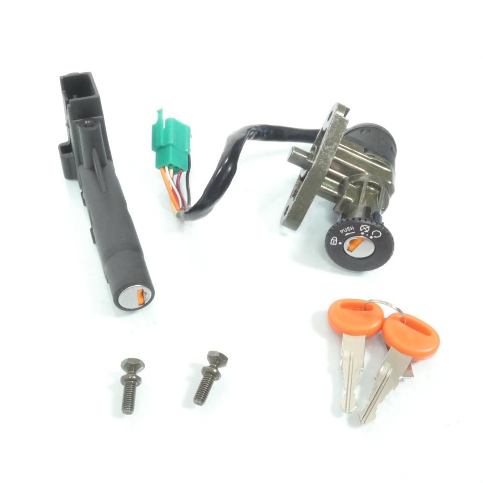 Kit serrure Kyoto pour scooter Suzuki 50 Ay Katana Lc 1997 à 2006 6 fils Neuf