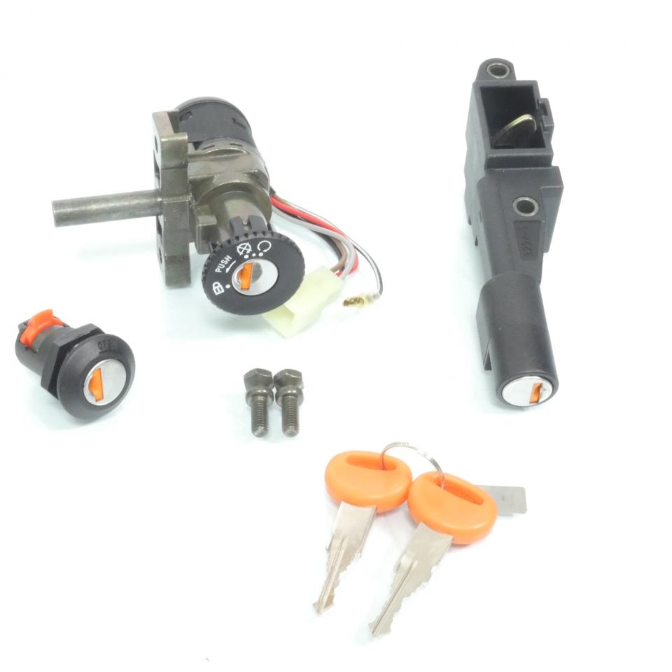 Kit serrure Kyoto pour scooter Malaguti 50 F12 Phantom Lc 1994 à 2005 Neuf