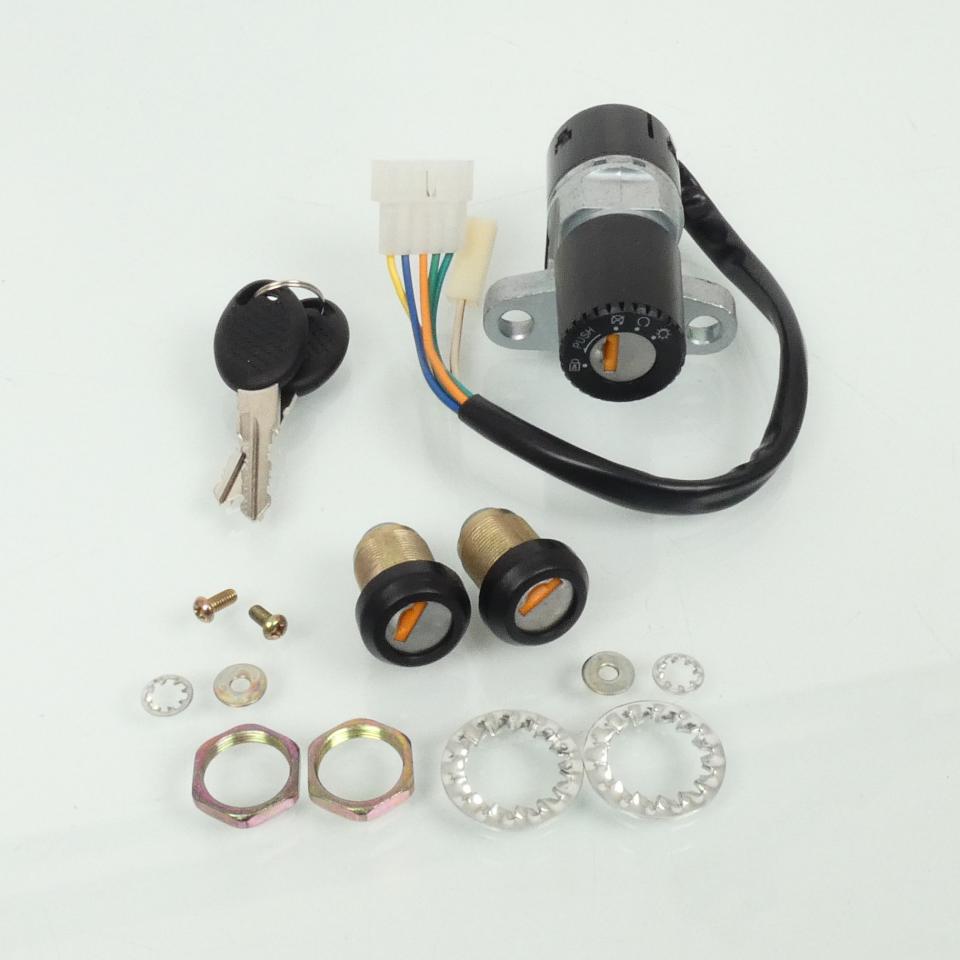 Kit serrure pour moto Derbi 50 Senda 2002 à 2012 Neuf
