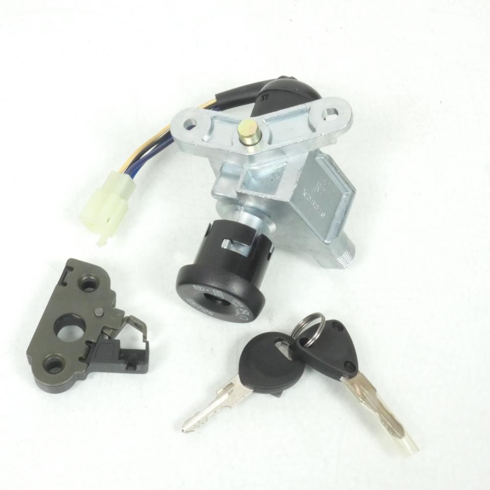 Kit serrure neiman 4 fils Générique pour scooter Yamaha 50 RT MD33Z6 Neuf