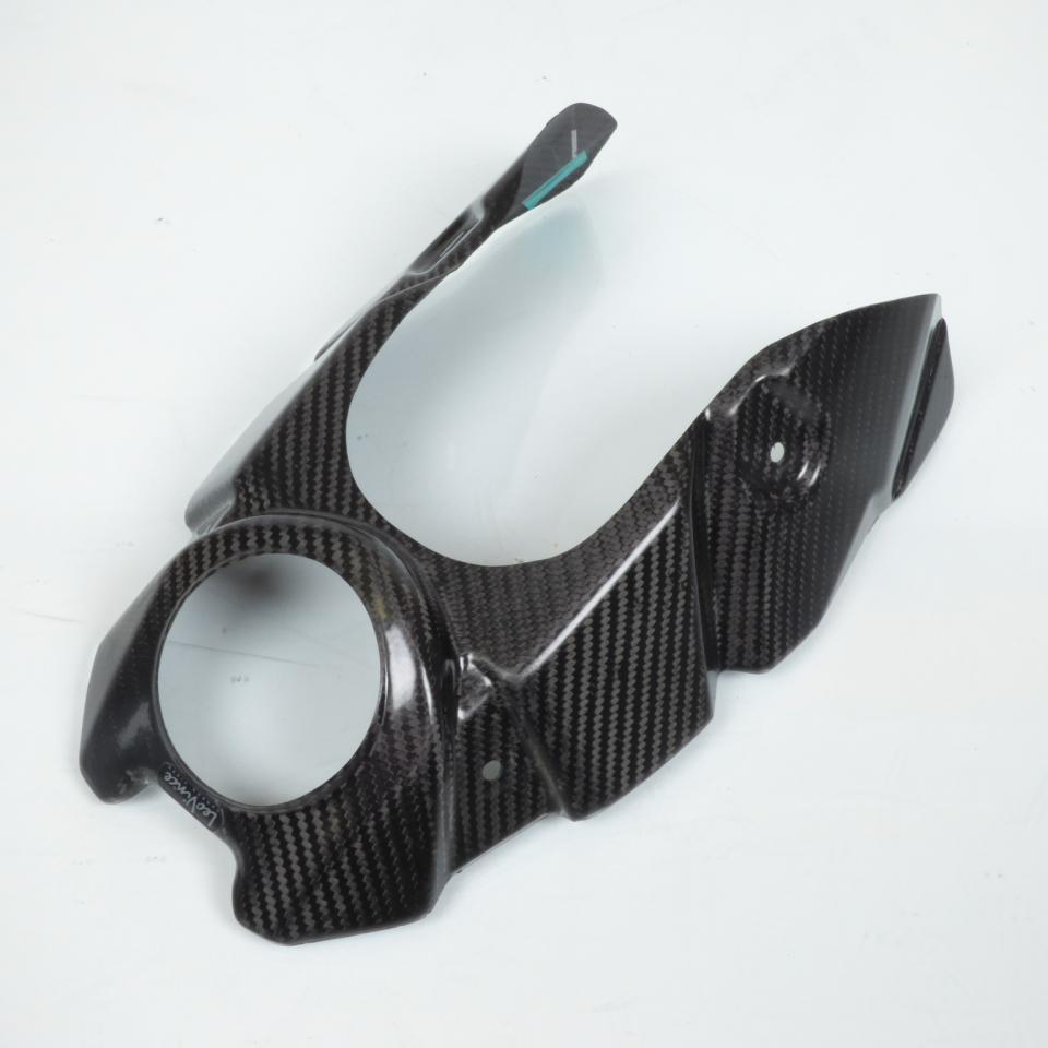 Couvre enjoliveur réservoir carbone Leovince moto Honda 250 Cr-F R 2010 à 2012