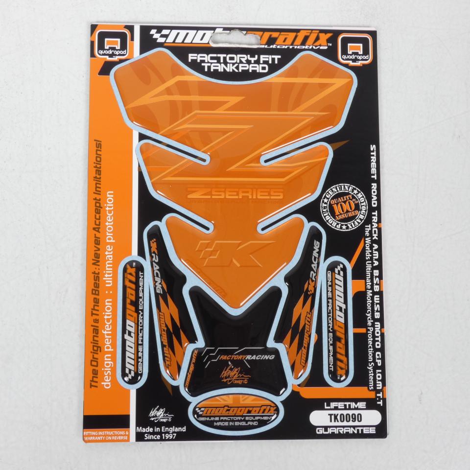 Protection de reservoir Orange Z SERIES Motografix pour moto Kawasaki Z TK0090