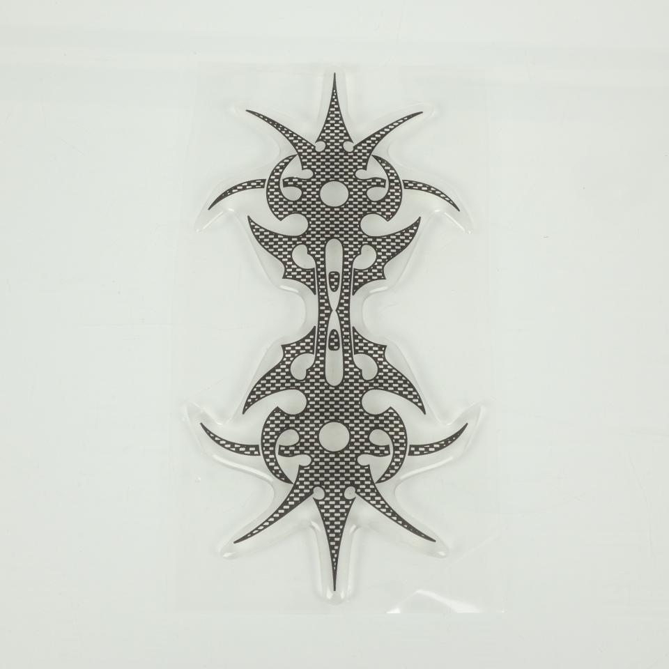 Protection de réservoir adhésive Tribal carbone / transparent pour moto Neuf
