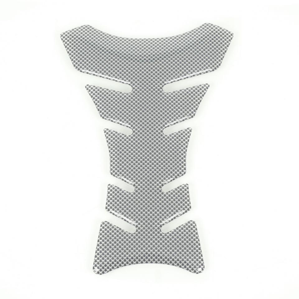 Protection de réservoir adhésive look carbone transparent pour moto Neuf