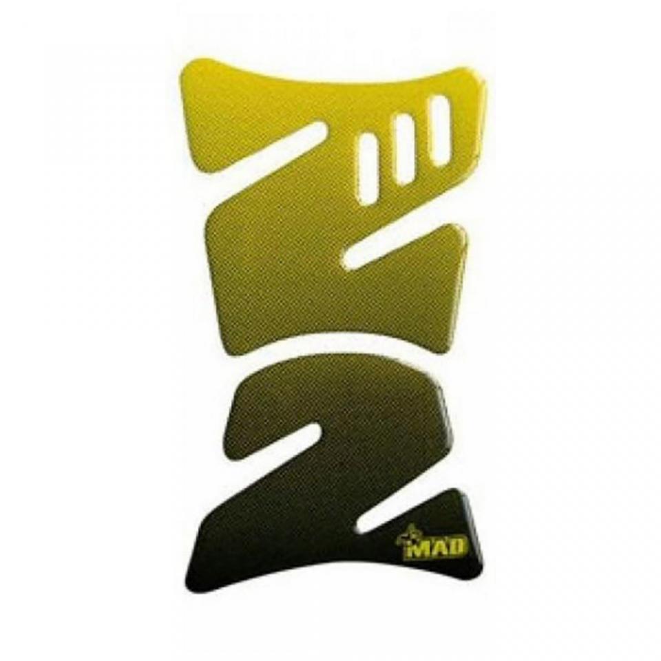 Protection de reservoir adhésive Mad jaune / noir pour moto deux roues Neuf