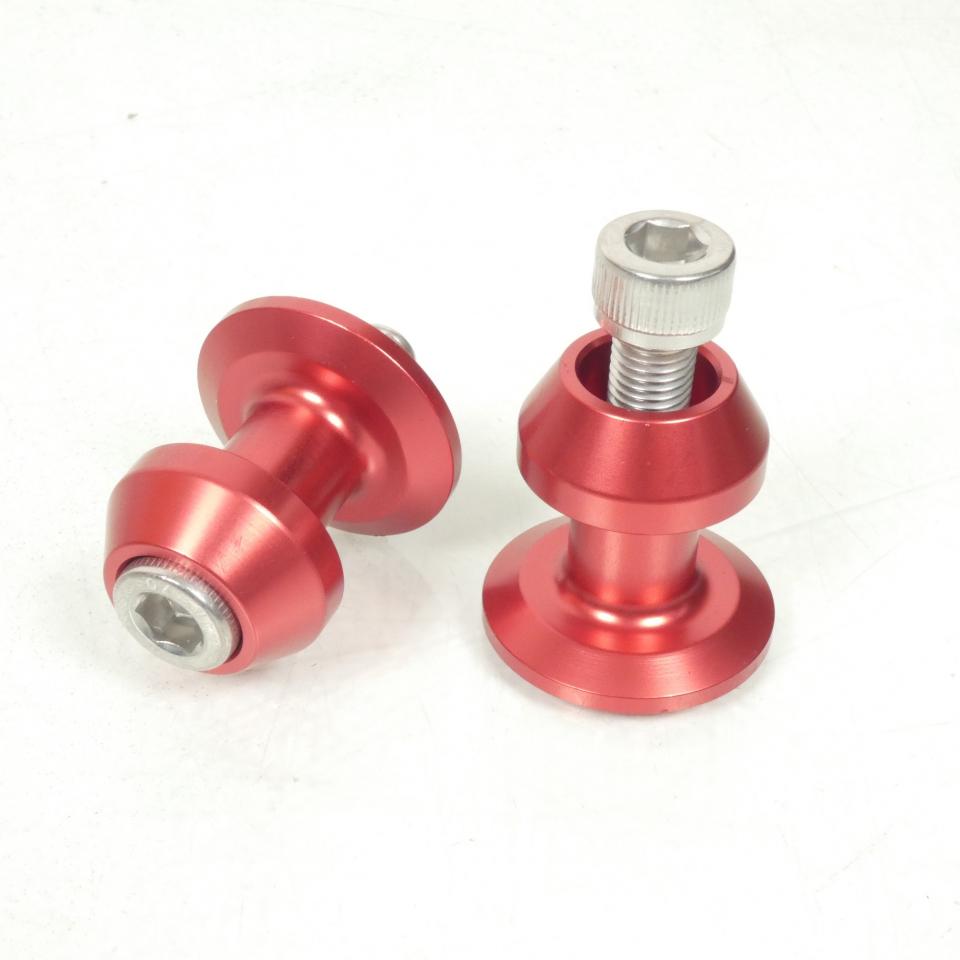 Paire Diabolo Rouge anodisé Générique pour moto Honda X100410R M10 P1.25 Neuf