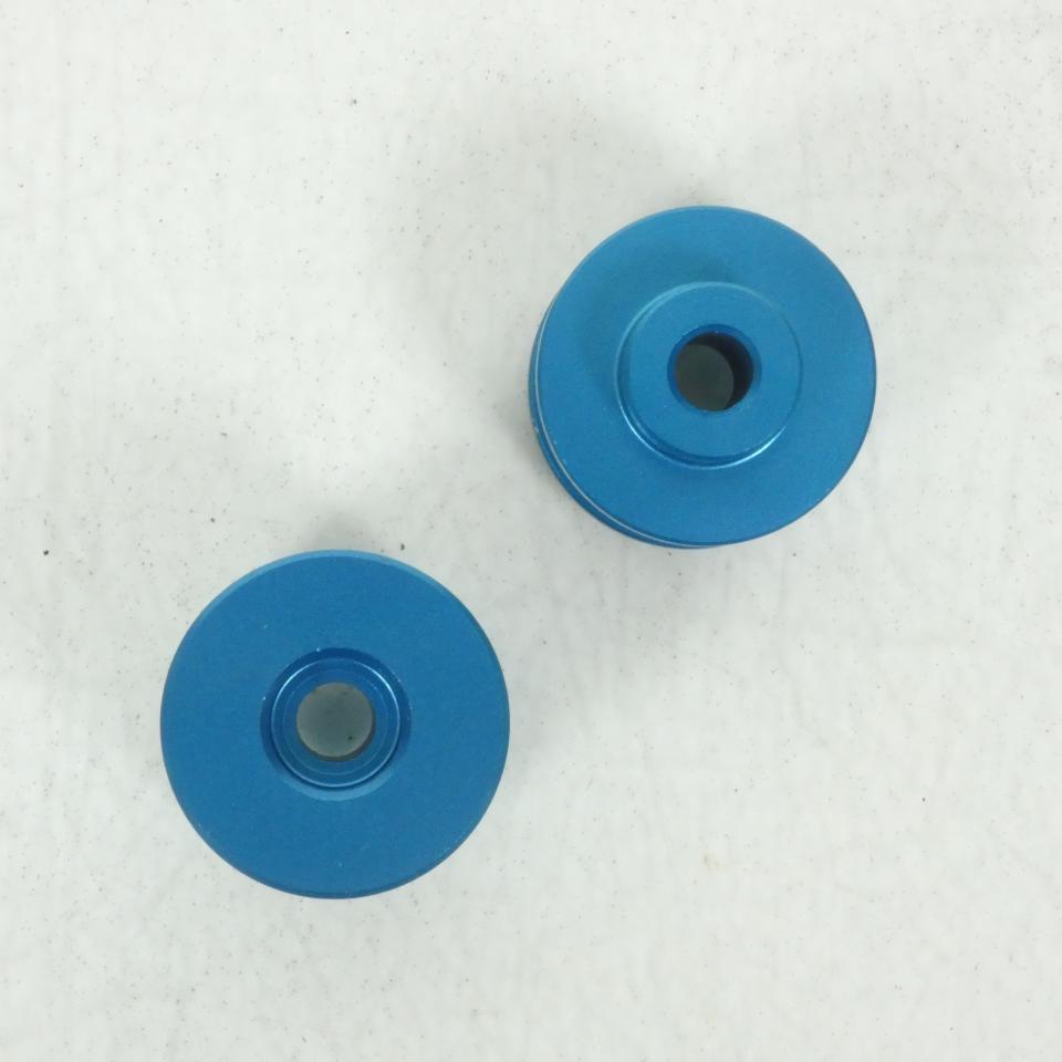 Paire diabolo de levage Ø6mm Bleu anodisé pour moto motocycle 04020601 Neuf