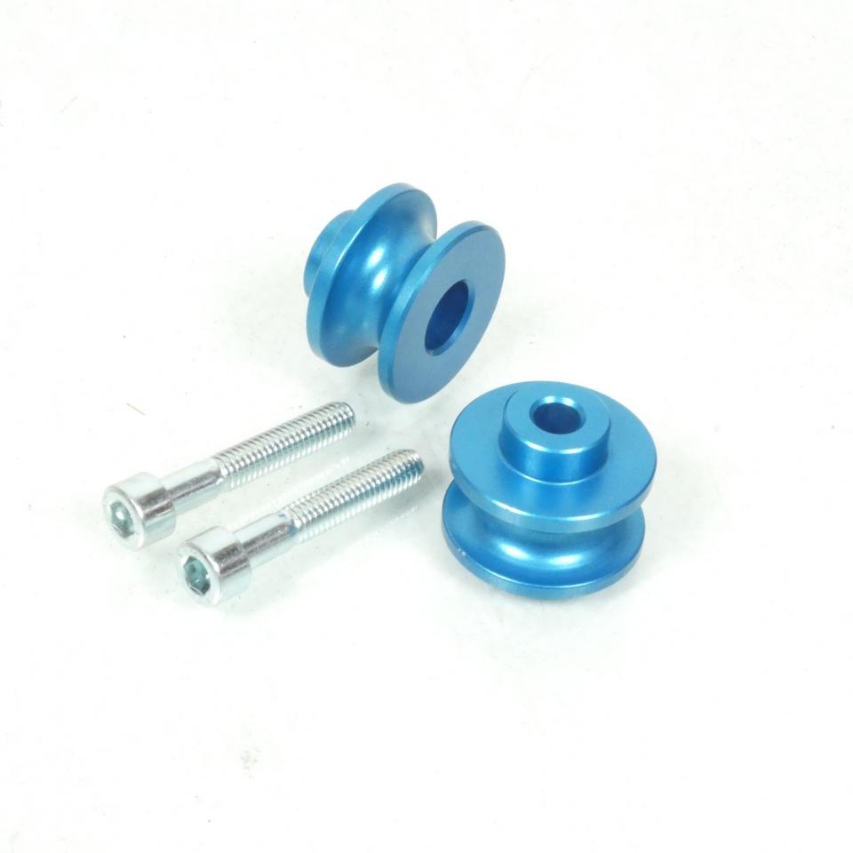 Paire diabolo de levage Ø6mm Bleu anodisé pour moto motocycle 04020601 Neuf