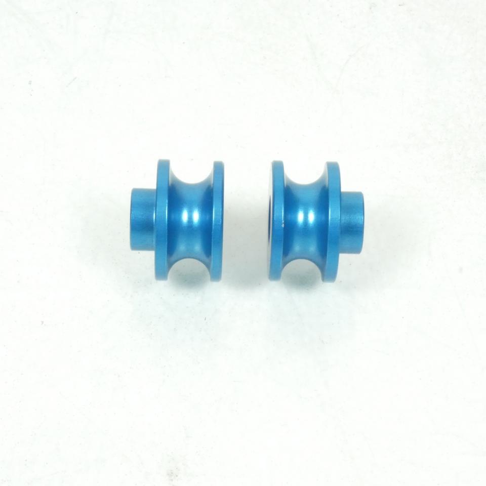 Paire diabolo de levage Ø6mm Bleu anodisé pour moto motocycle 04020601 Neuf