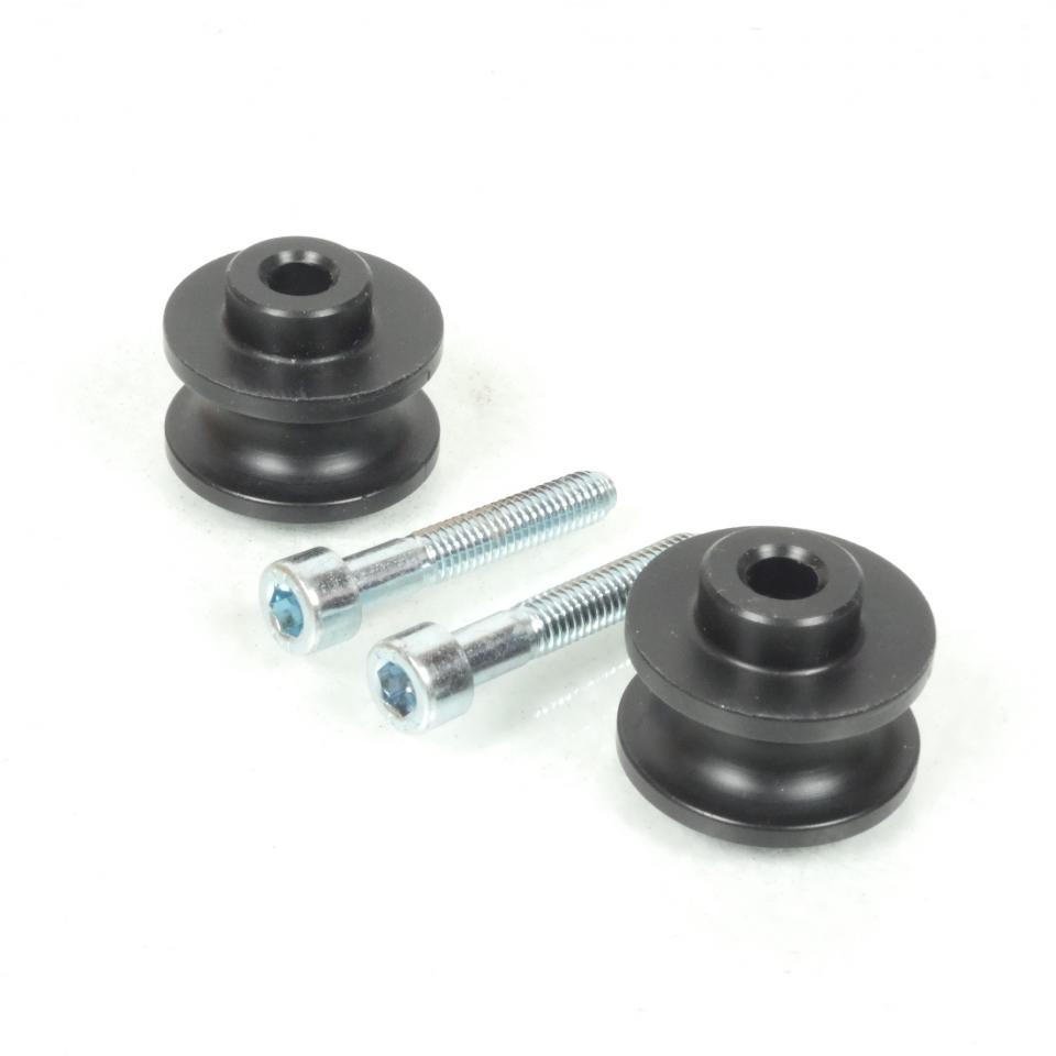 Paire de Diabolo de levage Alloy Ultima Ø6mm Téflon noir pour béquille de stand moto M6x100 Neuf