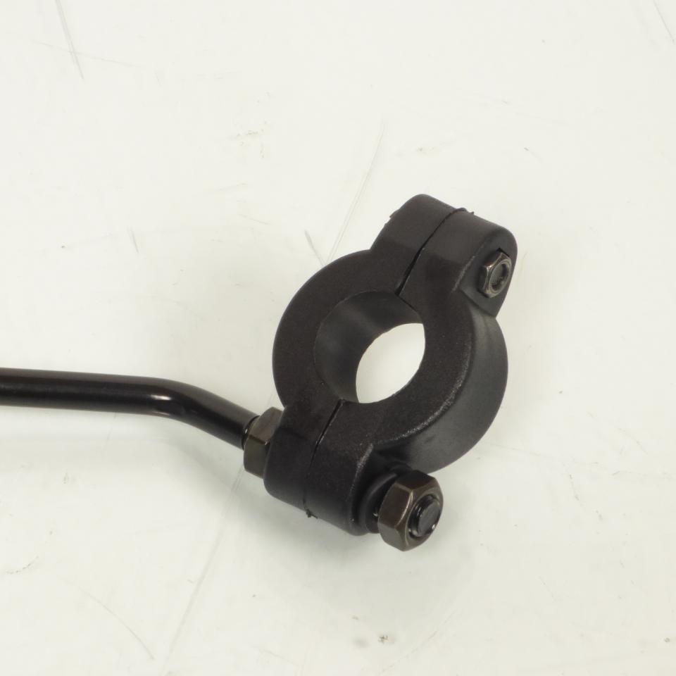 Rétroviseur réversible rond en plastique noir M8x1.25 RMS pour mobylette cyclo