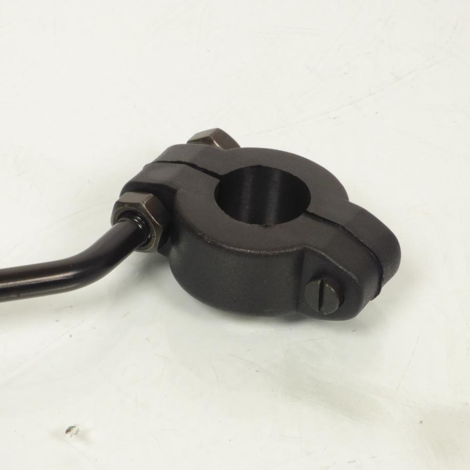 Rétroviseur réversible rond en plastique noir M8x1.25 RMS pour mobylette cyclo