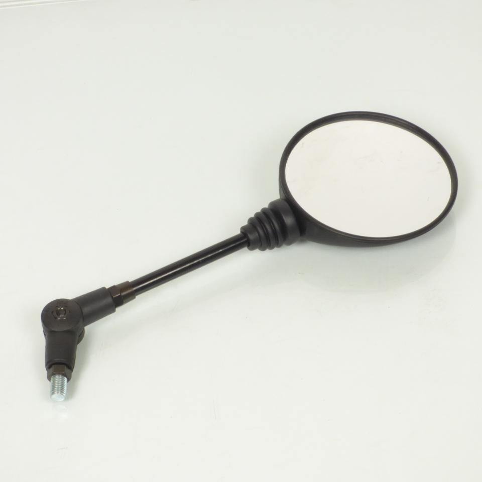 Rétroviseur rond noir rabattable réversible droit gauche Far pour moto M10x1.25