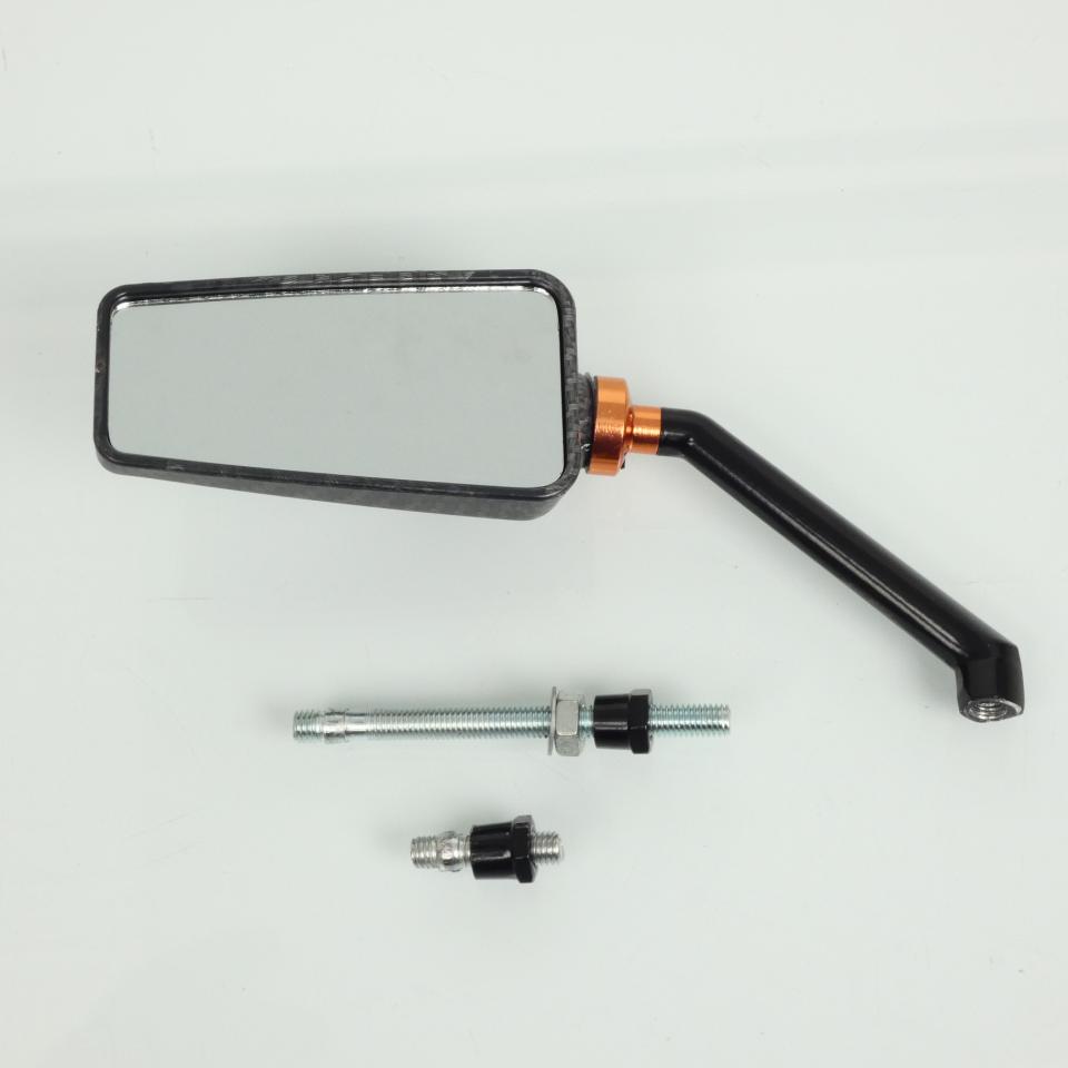 Rétroviseur réversible F1 carbone mat M8 pour moto scooter 50 à boite Occasion